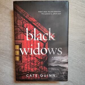 Black Widows by Cate Quinn Hardcover Adult Fiction Mystery Thriller Novel
